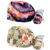 2-Pc,Gourd-Shaped Working Cap,Fisherman Hat with Buttons and Cotton Sweatband,Devilfish in The Oceans Printed view 1