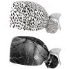 2-Pc,Gourd-Shaped Working Cap,Fisherman Hat with Buttons and Cotton Sweatband,Abstract Style Animal Floral view 1