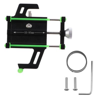 GLEAVI Bike Cellphone Support Mobile Phone Holder Handlebar Cell Phone Bike Mount Aluminum Alloy Stand