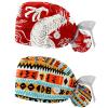 2-Pc,Gourd-Shaped Working Cap,Fisherman Hat with Buttons and Cotton Sweatband,Chinese Dragon Red view 1