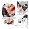 2-Pc,Gourd-Shaped Working Cap,Fisherman Hat with Buttons and Cotton Sweatband,Eagle American Flag Bird view 4