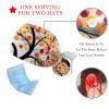 2-Pc,Nurse Scrub Caps,Scrub Hats with Buttons and Cotton Sweatband,Black Brown Dachshund Dog view 3