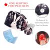 2-Pc,Gourd-Shaped Working Cap,Fisherman Hat with Buttons and Cotton Sweatband,Elephant Abstract Animal Pattern view 3