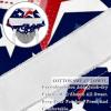 2-Pc,Gourd-Shaped Working Cap,Fisherman Hat with Buttons and Cotton Sweatband,America Flag Red Stars Colorful view 2
