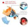2-Pc,Nurse Scrub Caps,Scrub Hats with Buttons and Cotton Sweatband,Colorful Cats Paw view 3