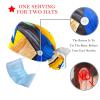 2-Pc,Nurse Scrub Caps,Scrub Hats with Buttons and Cotton Sweatband,Abstract Art Texture Pattern view 3