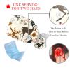 2-Pc,Nurse Scrub Caps,Scrub Hats with Buttons and Cotton Sweatband,Flower Cactus Llama and Camel view 3