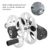 GLOGLOW Compact and Aluminum Alloy Speargun Reel with Foldable Handle, Adjustable Tension Knob, Suitable for 2mm PE Fishing Line, Ideal for Fishing Enthusiasts, GLOGLOWozfh58s61p view 2