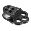 GLOGLOW Tree Climbing Pulley,Rock Hitch Climber Pulley Equipment with 3 Hole Side Plat Compact Climber Pulley for Downhill and Rescue, Default, GLOGLOW6o7xyv1450 view 2