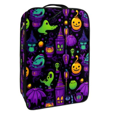Travel Shoe Bag,Waterproof Portable Organizer Storage Shoe Pouch,Cartoon Halloween Elves