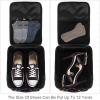 Travel Shoe Bag,Waterproof Portable Organizer Storage Shoe Pouch,Cartoon Halloween Elves view 3