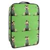 Travel Shoe Bag,Waterproof Portable Organizer Storage Shoe Pouch,Schnauzer Dog Yoga view 1