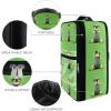 Travel Shoe Bag,Waterproof Portable Organizer Storage Shoe Pouch,Schnauzer Dog Yoga view 4
