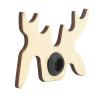 GLOGLOW Premium Wood Billiard Bridge Head Portable Moosehead Bridge for Pool Table Game, Slip On Stick Bridge for Billiard Party, GLOGLOW4ks8fgebcw view 1