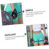 LIOOBO 2pcs Weightlifting Wrist Straps Durable Figure Eight Deadlift Straps for Enhanced Grip Support Weight Training Bodybuilding and Fitness for Men Women view 2