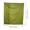 balacoo 1pc Outdoor Camping Beach Mat Mats Outdoor Tienda De para Playa Outdoor Tents Beach Camping Pad Outdoor+Floor+mat Outdoor Mat Hiker Camping Tarp Cloth Water Proof, 210X200X0.1cm, Army Green view 3