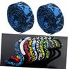 balacoo Camouflage Blue and Black Pu Leather Handlebar Tape Lightweight Non-Slip Design for Mountain Bikes Comfort Focused Eva Material for Cycling Enthusiasts view 3