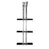 Swimming Pool Dock Ladder Marine Yacht Stainless Steel Dual Vertical Dive Ladder, 3-Step Marine Telescopic Folding Yacht Ladder for Pontoon/Deck/Ships, Load 150kg/330lbs view 2