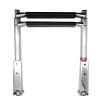 Swimming Pool Dock Ladder Marine Yacht Flip-up 2/3/4 Step Swim Ladder Folding, Heavy Load Yacht Dive Ladder for Well House/Truck/Speedboat, Stainless Steel Deck Ladder Hardware (Size : 2-Step) view 1