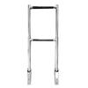 Swimming Pool Dock Ladder Marine Yacht Flip-up 2/3/4 Step Swim Ladder Folding, Heavy Load Yacht Dive Ladder for Well House/Truck/Speedboat, Stainless Steel Deck Ladder Hardware (Size : 2-Step) view 3