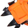 Strong Grip Crampons Anti Slip Ice Cleats, 12 Teeth, Nylon Webbing, for Boots Hiking Shoes, Ideal for Ice Snow Rainy Mud Desert view 2