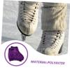 SUPVOX Elastic Skating Boot Covers Durable Ice Skate Guards for Figure and Hockey Skates Fuzzy Protector for Adults for Outdoor Use view 2