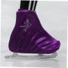 SUPVOX Elastic Skating Boot Covers Durable Ice Skate Guards for Figure and Hockey Skates Fuzzy Protector for Adults for Outdoor Use view 4