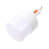Balacoo 1pc Rechargeable Light Bulb Led Camping Lamp Led Bulbs Outdoor Charging Light Night Light Led Light Bulbs Rechargable Light Bulb Compass Bracelet Abs White Emergency Lights Tent, 16X9.5X9.5CM view 1