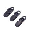 balacoo 20pcs Plastic Tent Tighten Clips Tarp Clamps for Camping Awnings and Outdoor Use Wind Resistant Awning Snaps Heavy Duty Fabric Fixing Clips Black view 3
