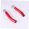 Balacoo 1pc Cycling Handlebar Metal Bike Handlebar Bike Extension Bar Bike Handlebar Extender Alloy Handlebar Extender Road Bike Handle Grips Bike Handlebars Tiny Christmas Lanterns Red view 2