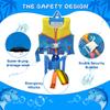 Adjustable Kids Swim Vest for 3-9 Years (24-64lbs),Pool Floats Quick-Dry Learn-to-Swim Jacket with Safety Locks & Whistle, Boys (Blue, M (35-48 lbs/5-7 yrs)) view 2