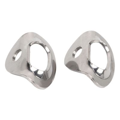 GLOGLOW 2 Pcs Climbing Bolt Hanger 316 Stainless Steel Weather Anchor for Rock Climbing and Aerial Work Enthusiasts