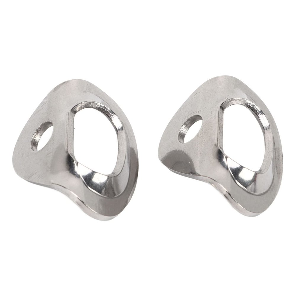 GLOGLOW 2 Pcs Climbing Bolt Hanger 316 Stainless Steel Weather Anchor for Rock Climbing and Aerial Work Enthusiasts