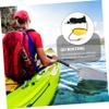 balacoo Anchor Nylon Buoy Canoe Buoy Ball Floating Ball for Fishing Kayak Rope Float Buoy Rope Professional Kayak Float Boat Kayak Buoy Fishing Buoy Ball Major Plastic Elastic Rope, Yellow view 3