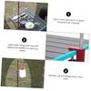 balacoo 1pc Adjustable Camping Folding Lamp Bracket Lightweight Aluminum Alloy Stand for Outdoor Activities Easy to Carry and Setup view 2