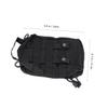 balacoo Bag Golden Slippers Gold Golf Balls Fan Pockets Tool Pockets For Spearfishing Backpacks for Storage Pouches Camping Enamel Coffee Pot Retractable Rucksack Led, Black, 17FU4752JGA2YB view 4