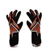 GJPWAKWM Soccer Goalkeeper Gloves Goalie Training Gloves Strong Grip Anti-Slip and Breathable for Adults and Children (Orange Black,9) view 1