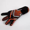 GJPWAKWM Soccer Goalkeeper Gloves Goalie Training Gloves Strong Grip Anti-Slip and Breathable for Adults and Children (Orange Black,9) view 2