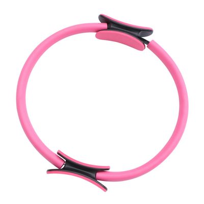 KOMBIUDA 1pc Resistance Ring Yoga Circle Pink Yoga Accessory for Body Balance Flexibility and Strength Training and Fitness Lovers