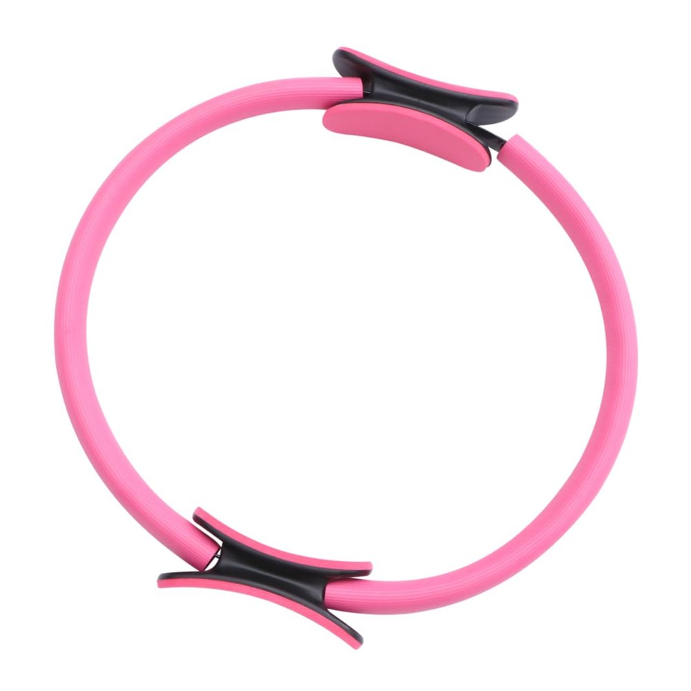 KOMBIUDA 1pc Resistance Ring Yoga Circle Pink Yoga Accessory for Body Balance Flexibility and Strength Training and Fitness Lovers