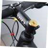KOMBIUDA Bowl Cover Titanium Alloy Headset for Mountain and Road Lightweight and Gold Fork Handle Stem Cover Pattern view 4