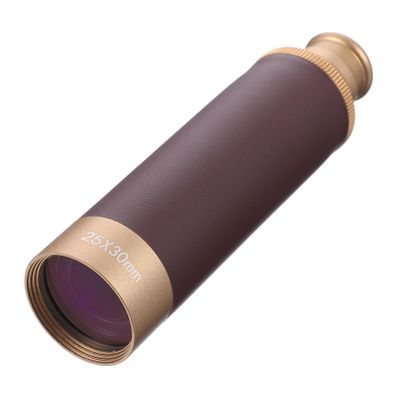 1pc Portable Monocular Telescope High Definition Retractable Design for Outdoor Activities Camping Hiking Bird Watching Construction