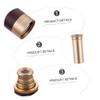 1pc Portable Monocular Telescope High Definition Retractable Design for Outdoor Activities Camping Hiking Bird Watching Construction view 2