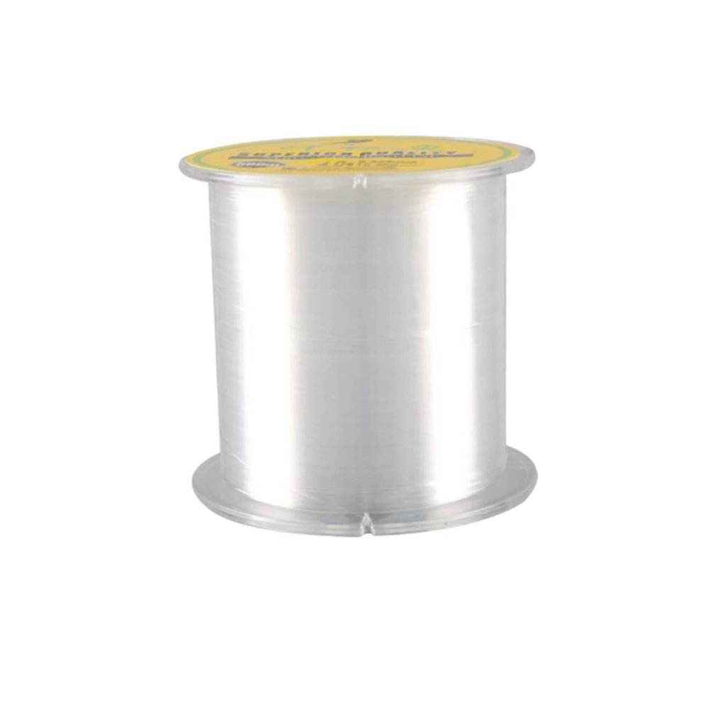 SUPVOX 500m Invisible Sub-line Nylon Fishing Throwing Line Light Water-Resistant Stretchy for Anglers