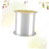 SUPVOX 500m Invisible Sub-line Nylon Fishing Throwing Line Light Water-Resistant Stretchy for Anglers view 3