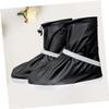 jojofuny 1pair Pvc Shoe Covers Thicken Non- Overshoes for Rainy Days Xl Shoe Protectors for Outdoor Activities view 3