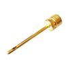 balacoo Bicycle Valve Adapter Kit Car and Bike Pump Nozzle Converter for Inflating Sports Balls Tires and Toys Durable Construction with Organizer Box Golden view 2
