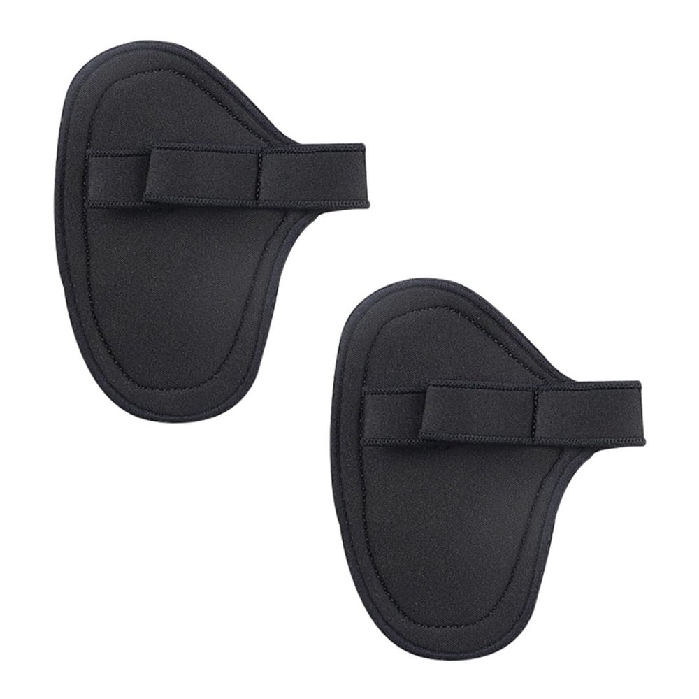 balacoo 1pair Breathable Sports Palm Guards for Weightlifting and Fitness Comfortable Half Finger Gloves for Men for Cycling Mountaineering and Outdoor Workouts Black