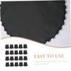 BESPORTBLE DIY Trampoline Triangle Ring 40 Sets Hook for Replacement Pad Iron Buckles for Trampoline Nets view 2