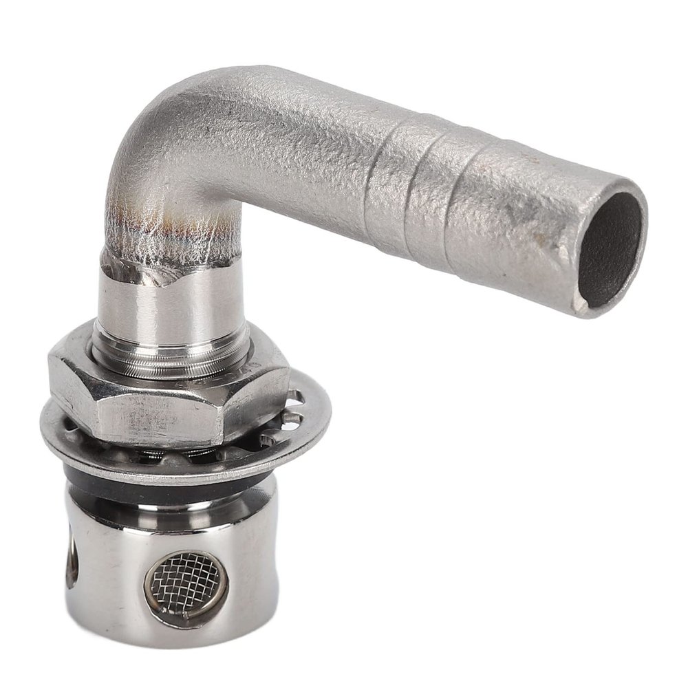 316 Stainless Steel Fuel Vent Marine Grade Gas Yacht Hardware Fitting M16 with Refueling And Water Injection Port for Yachts, Boats, Etc.